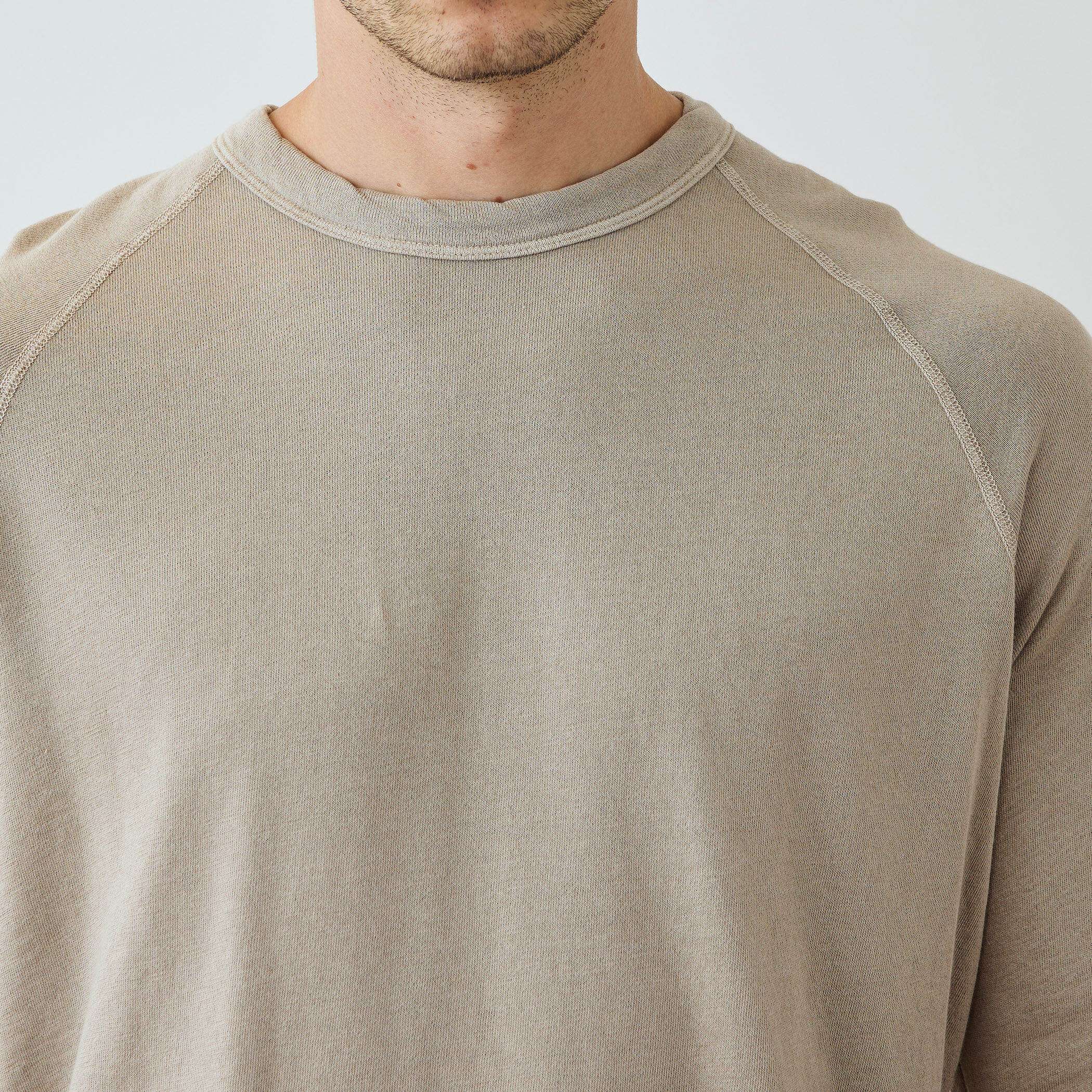 バックパイルスエット ラグランスリーブプルオーバー MXA3278