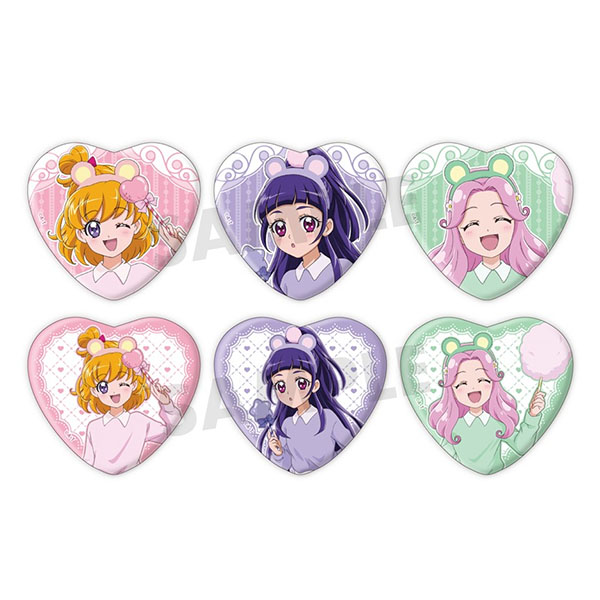 プリキュア キュアドリーム のぞみ マルイ ハート缶バッジ レア ホロ
