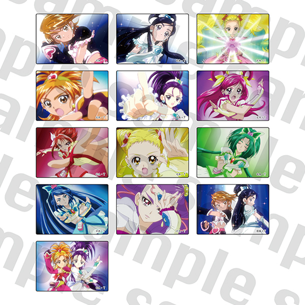 全プリキュア展】アクリルマグネット(2004～2008)（全13種ランダム1個