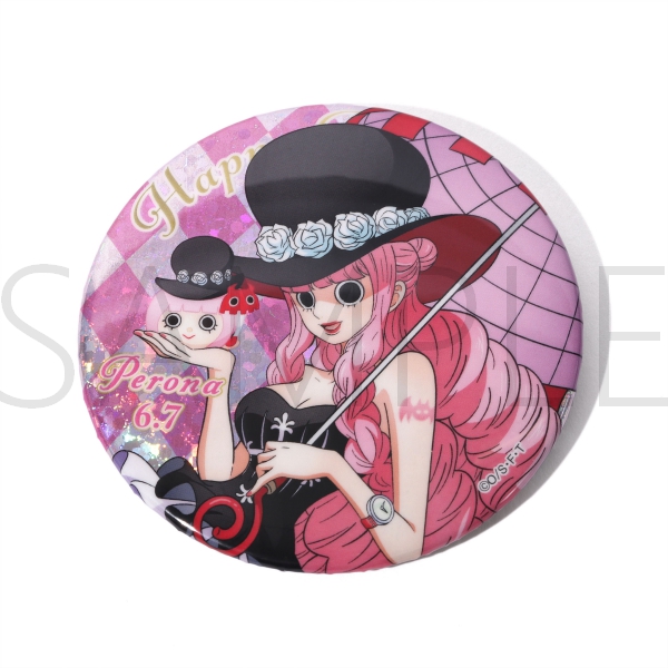 ONE PIECE ワンピース ペローナ ホロホロゴースト 缶バッジセット 限定