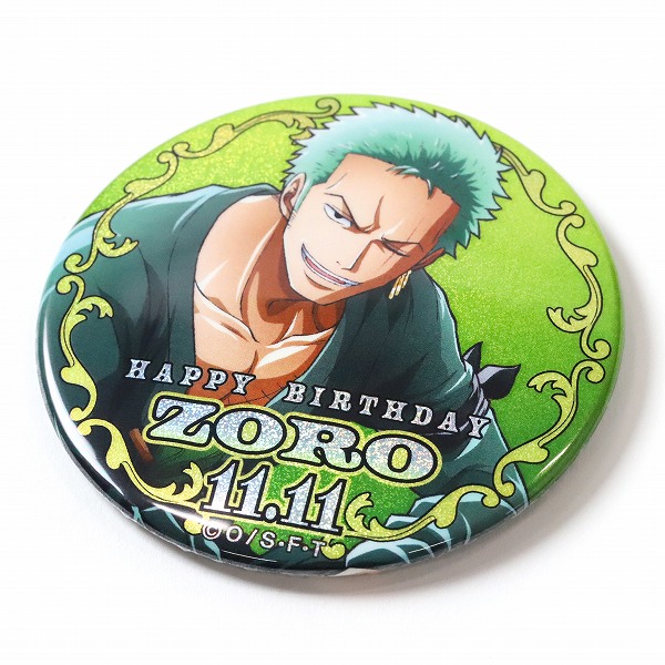 ONEPIECE ゾロ 東京タワー限定 缶バッジ ONE PIECE 輩缶バッジ