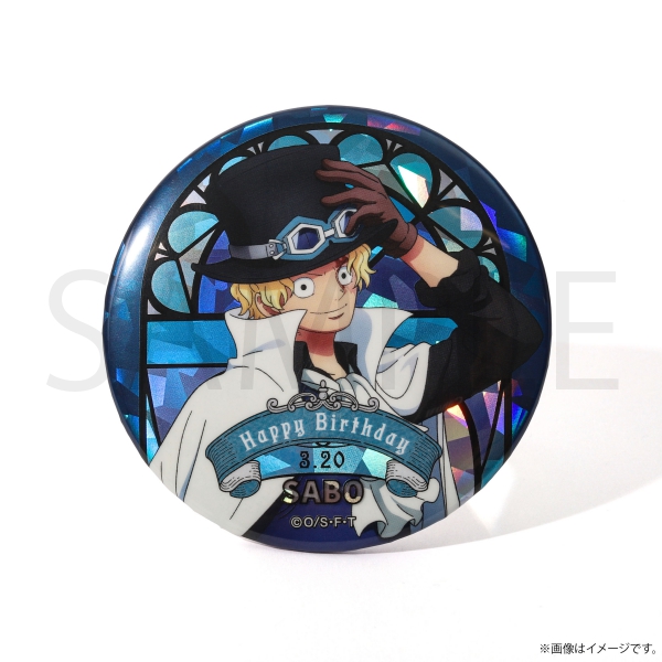 ワンピース 20th anniversary 限定衣装 缶バッジ サボ ONE PIECE