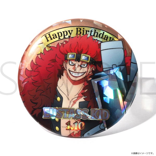 キラー トンガリ バースデー 缶バッジ 東京ワンピースタワー ONE PIECE