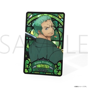 ワンピース】ワンピース HBDステンドグラス風ホログラム缶バッジ[11.11