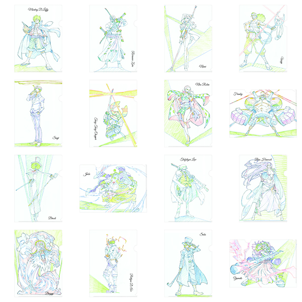 ワンピース】ONE PIECE.COM ILLUSTRATION WORKS クリアファイル/ゾロ