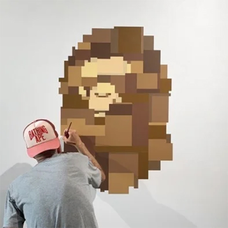 ADAM LISTER アダムリスター KAWS シルクスクリーン ADAM LISTER