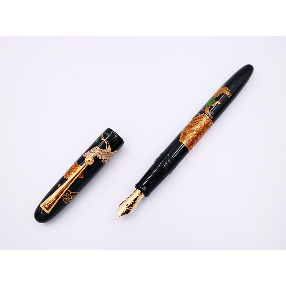 パイロット 高蒔絵万年筆 鶴と亀 pilot FK-10MP-TK メーカー：PILOTの