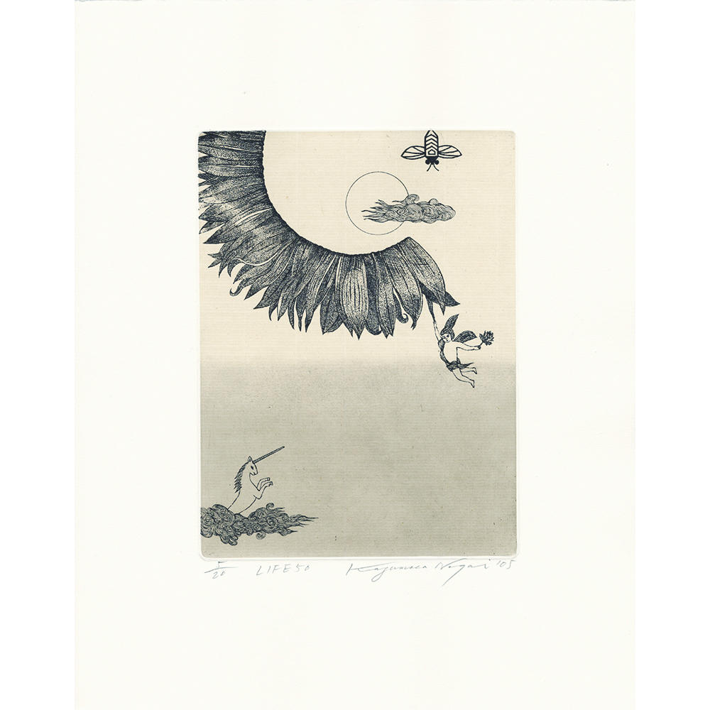 限定10枚 蟷螂子 シルクスクリーン ed.10 初期の作品 直筆サイン入り