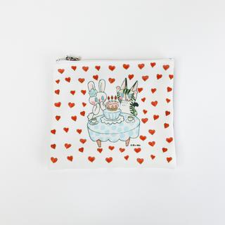 Murakami.Flowersトレカスリーブ 「笑顔の女の子」ドットフラワーver