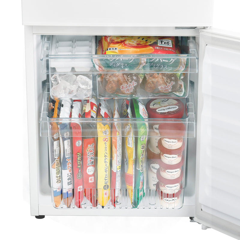 極上品】 2ドア 冷凍冷蔵庫 110L ツインバード HR-E911 2020年 2段引出