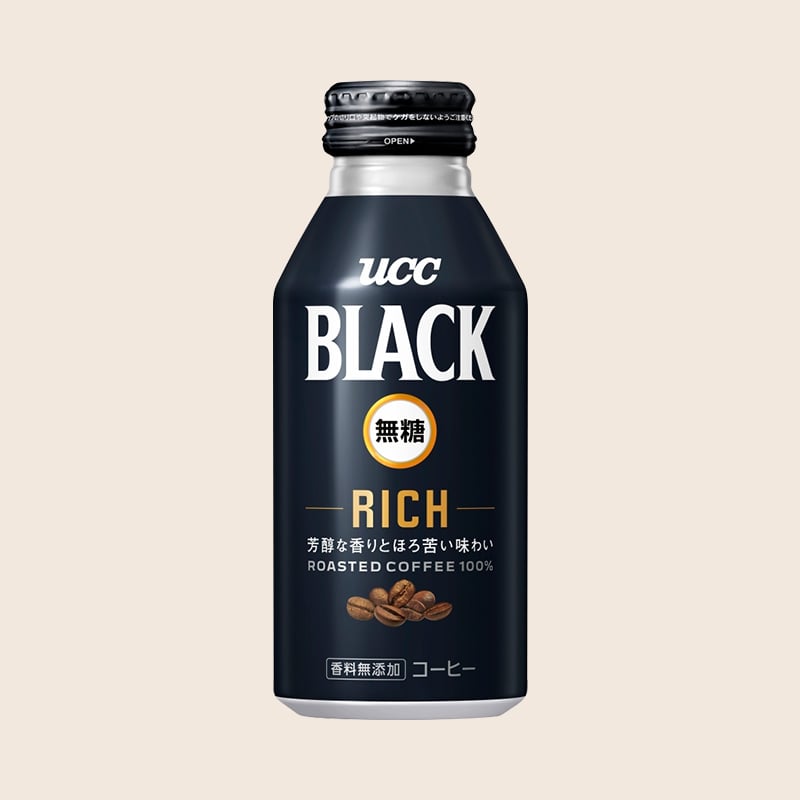 UCC BLACK無糖 RICH リキャップ缶 375g | UCC公式オンラインストア