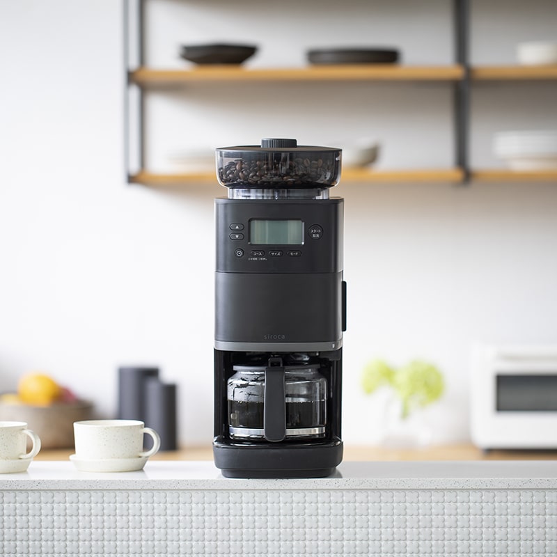 中古美品】シロカ コーン式全自動コーヒーメーカー SC-C125 楽天市場