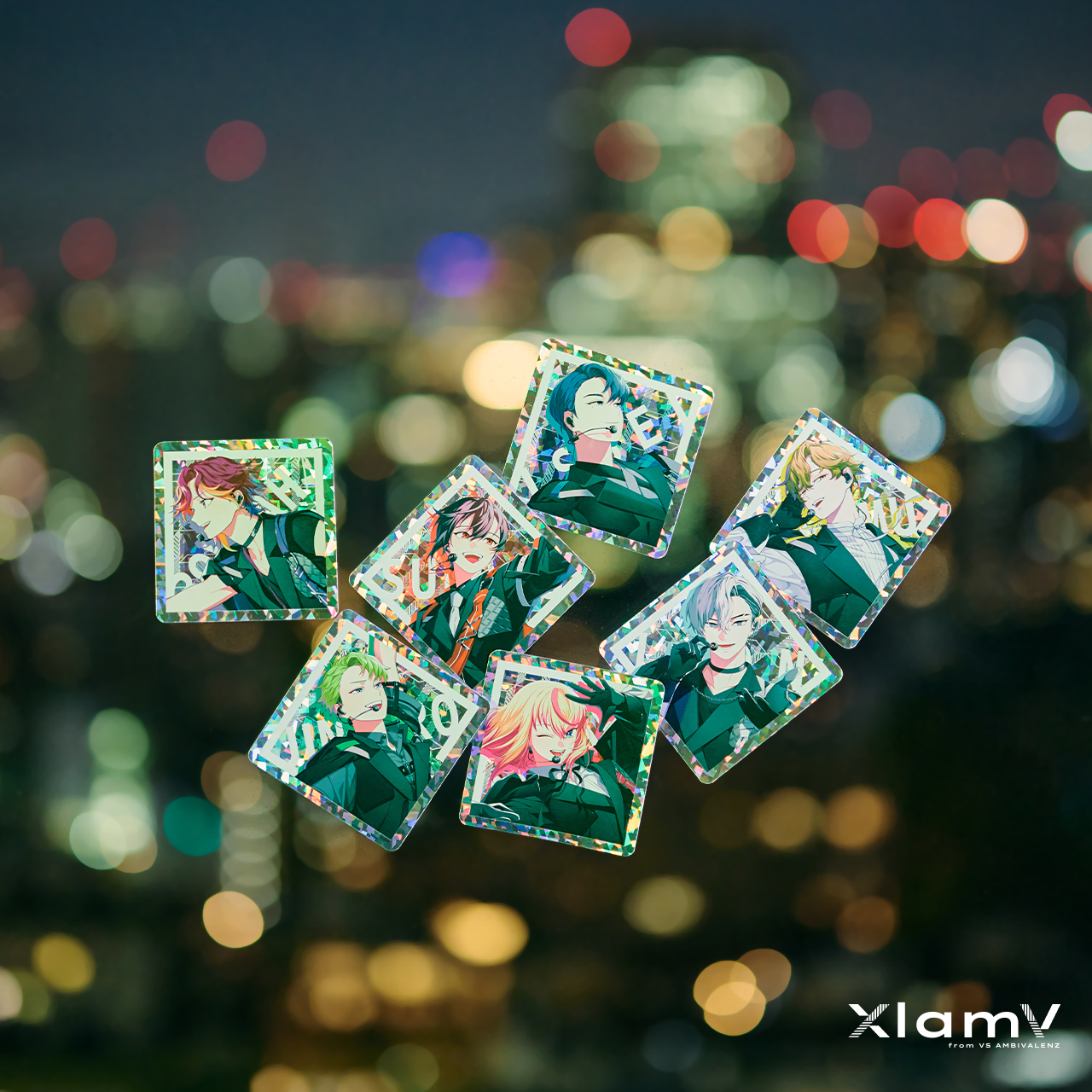 V系☆kannivalism【怜＆圭＆裕地】特典☆ステッカー☆2点セット vα-liv