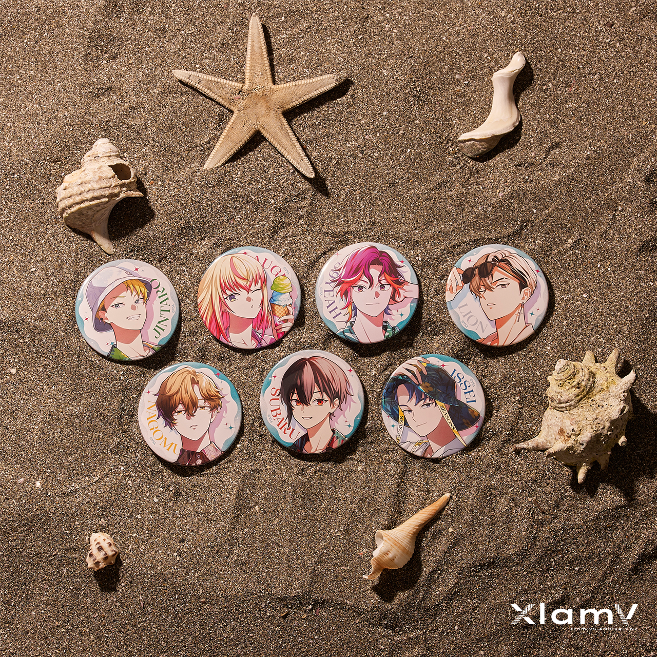 SSS】XlamV トレーディング缶バッジ（BOX） | VS AMBIVALENZ