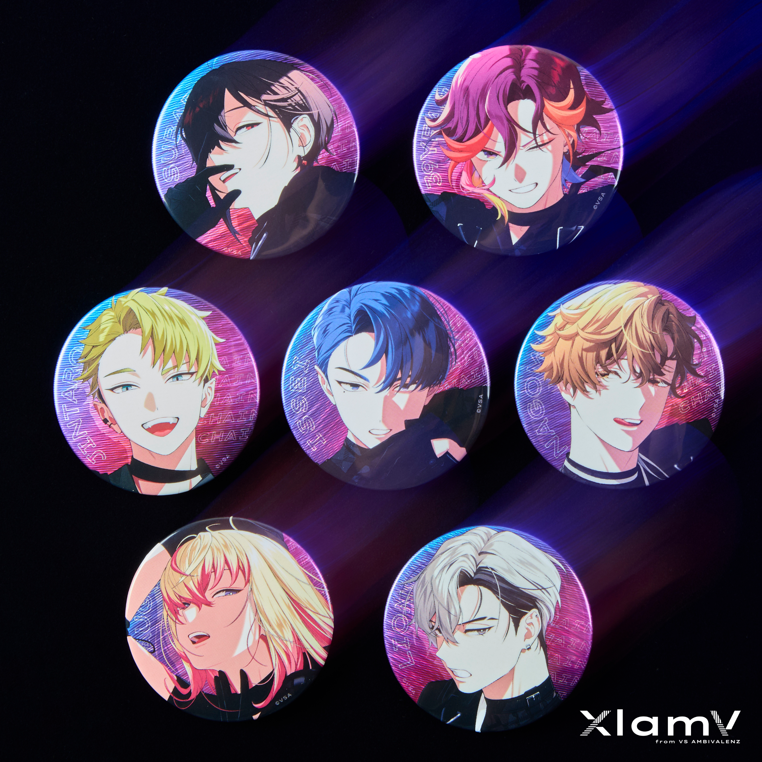 Xlamv レオン ビバレン 缶バッジ AGF ビバレン レオン 缶バッジ