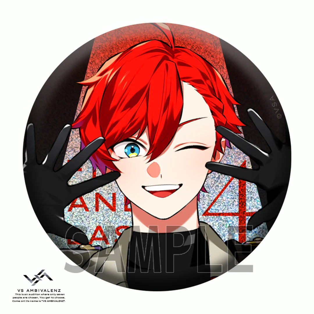 ビバレン ASAP XlamV イッセイ 缶バッジ ビバレン ASAP XlamV イッセイ