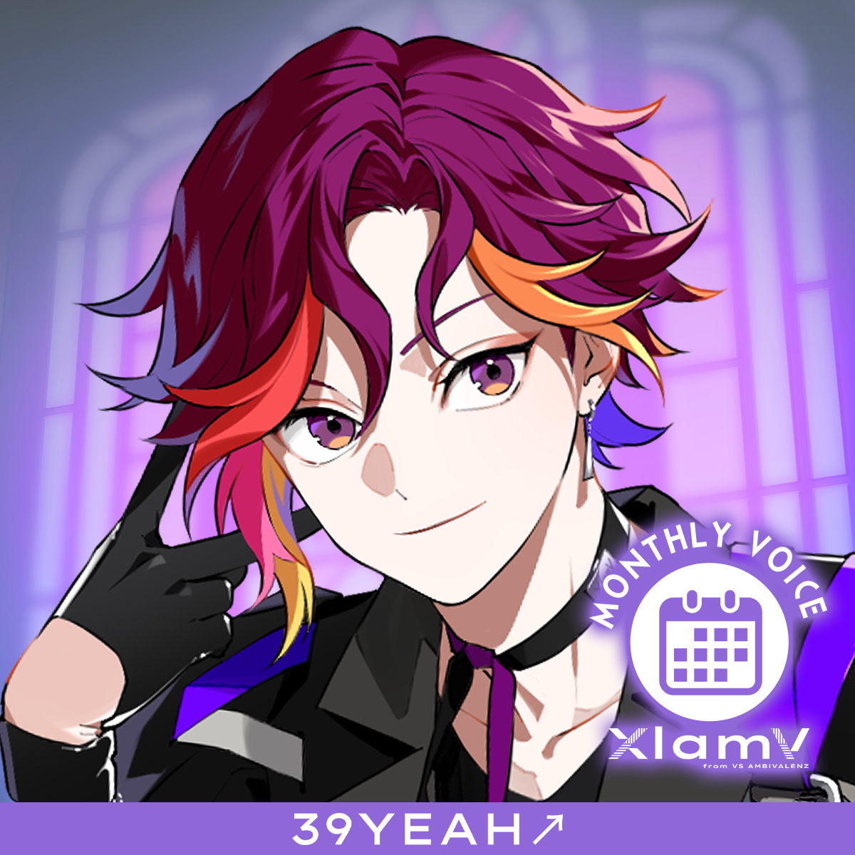 ビバレン Xlamv サクヤ 缶バッジ セット VS AMBIVALENZ XlamV 39YEAH