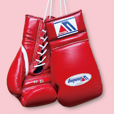 Winning ボクシンググローブ 12oz 赤 Winning Vintage Boxing Gloves