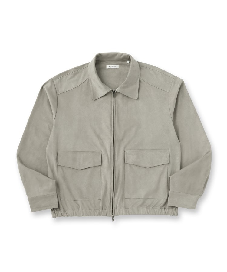 フェイクスエードシャツアウター（ブルゾン/ジャンバー） | tk.TAKEO