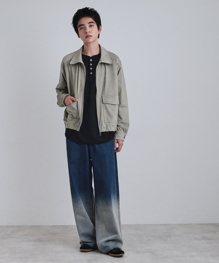 フェイクスエードシャツアウター（ブルゾン/ジャンバー） | tk.TAKEO