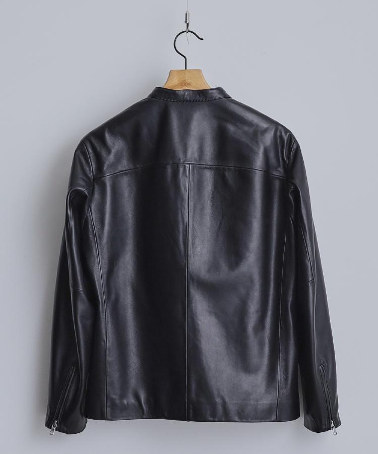 本革】ラムレザーシングルライダース（ブルゾン/ジャンバー） | tk