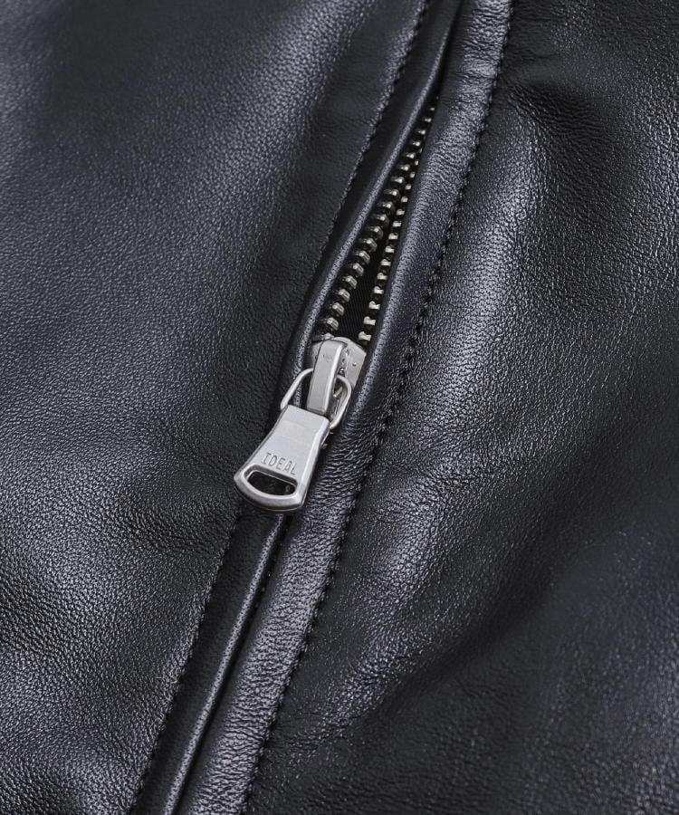 本革】ラムレザーシングルライダース（ブルゾン/ジャンバー） | tk