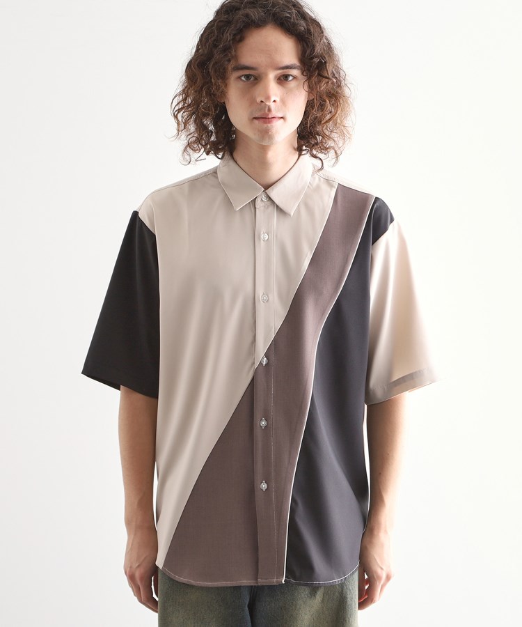 カーブスイッチシャツ（カジュアルシャツ） | tk.TAKEO KIKUCHI