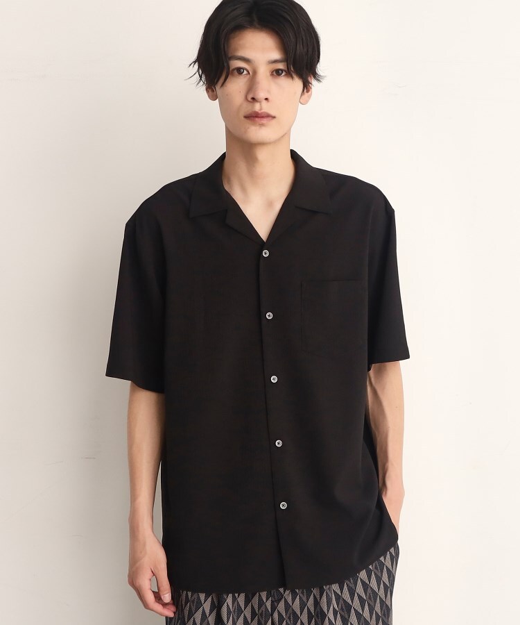 ◇楊柳オープンカラー半袖シャツ（カジュアルシャツ） | THE SHOP TK
