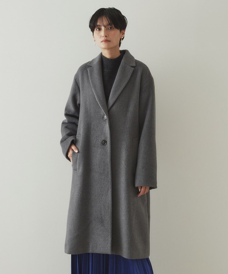 ◇ウールカシミヤブレンド チェスターコート（チェスターコート