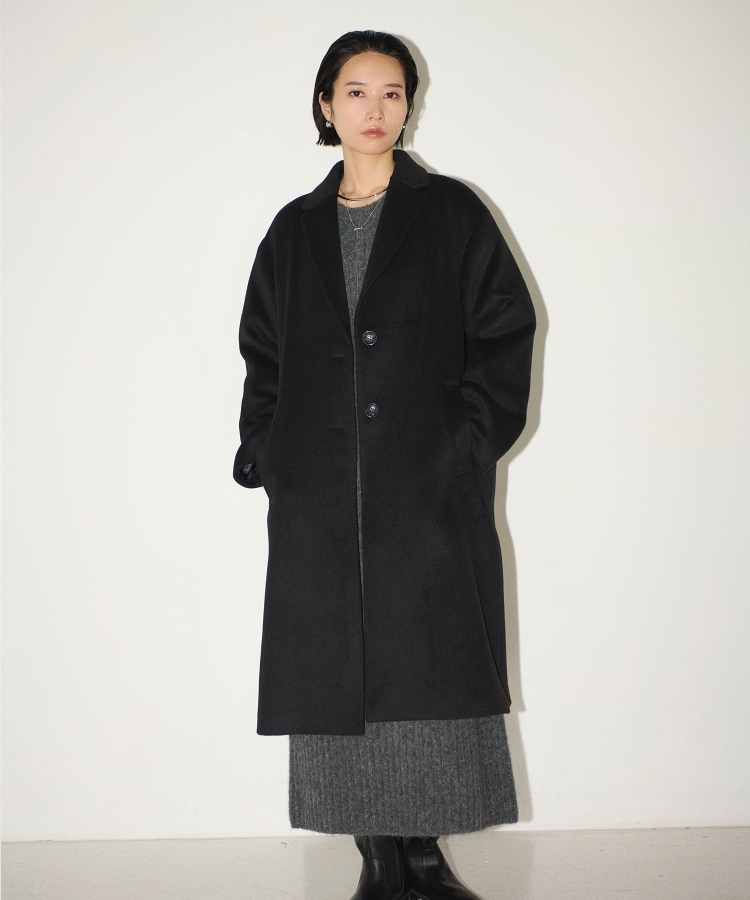 ◇ウールカシミヤブレンド チェスターコート（チェスターコート