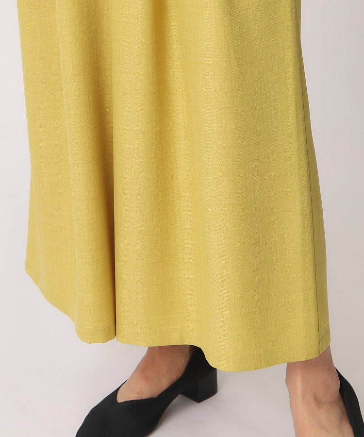 お値下げ中 真木テキスタイルスタジオ リネン シルク ガウチョパンツ