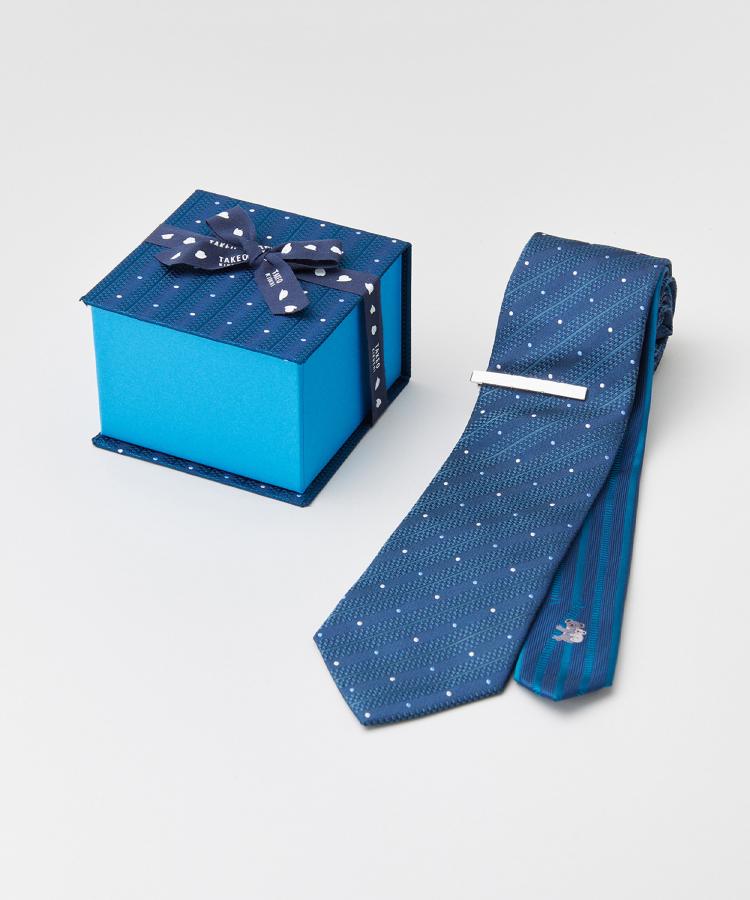 BOXセット】animal ネクタイ＆タイバー（ネクタイ） | TAKEO KIKUCHI