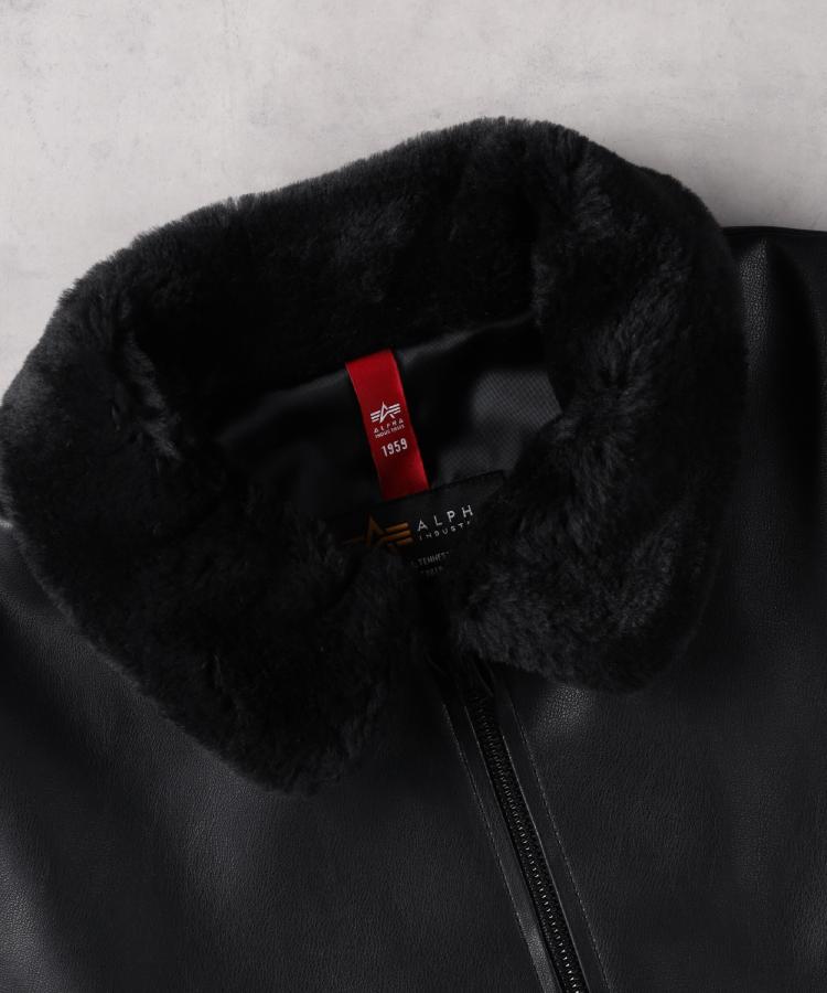 AlphaTauri アルファタウリ レザージャケット 本革 メンズ ALPHA