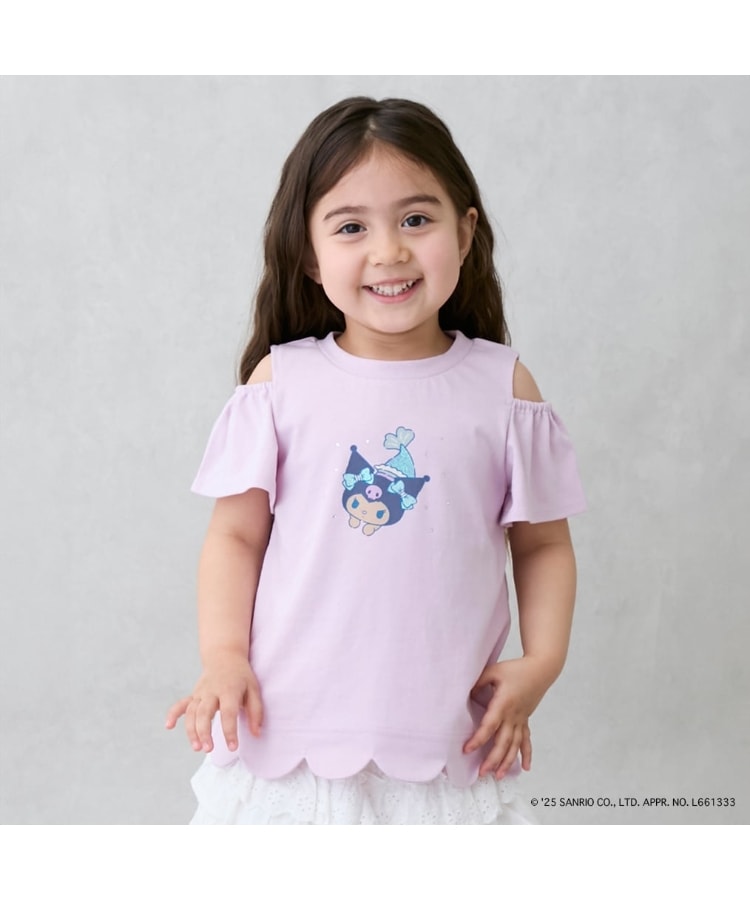 mezzo piano junior×LOVOT リボンいっぱいTシャツ（Tシャツ