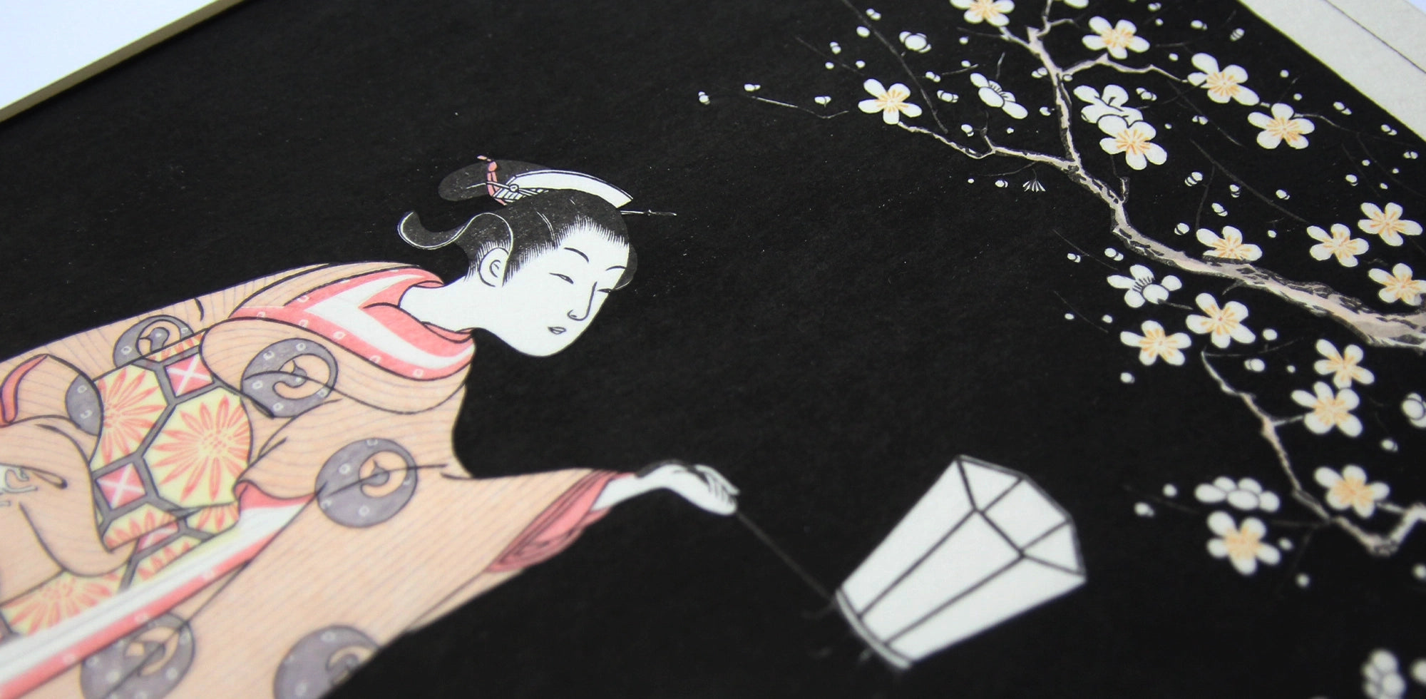 東山魁夷「夕紅」木版画 朱印有り アダチ版画研究所 昭和を代表する