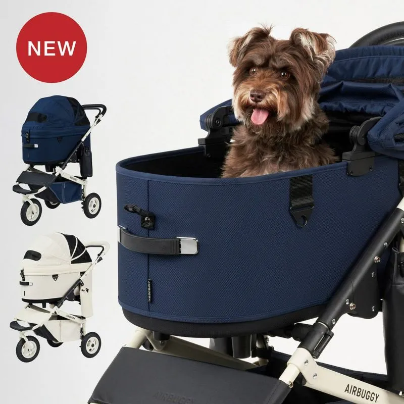 AIRBUGGY ペットカート メランジデニムオフロードタイヤラージサイズ