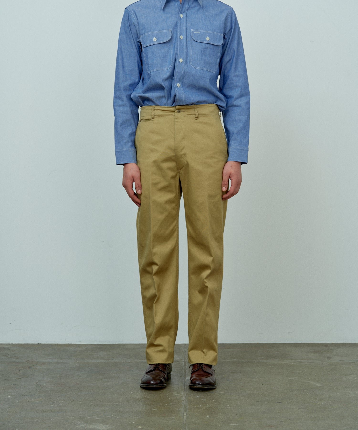 Anatomica CHINO Ⅱ HERRING BONE anatomica ヘリンボーン トラウザー チノ