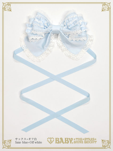 シャン・ドゥ・フルールリボンヘッドドレス – BABY, THE STARS SHINE