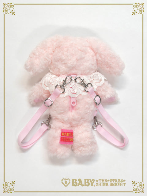 レア うさくみゃ ピンクxピンク BABY 大レリ ュック刺繍 うさくみゃ