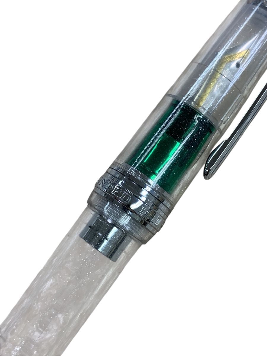 セーラー 万年筆 プロフィット21 デモンストレーター 透明 銀 MF 21K