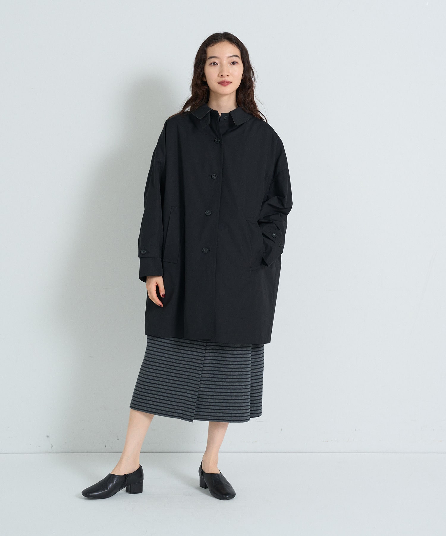 デタッチャブル襟ライナー付きコート｜BIGI online store - ビギ