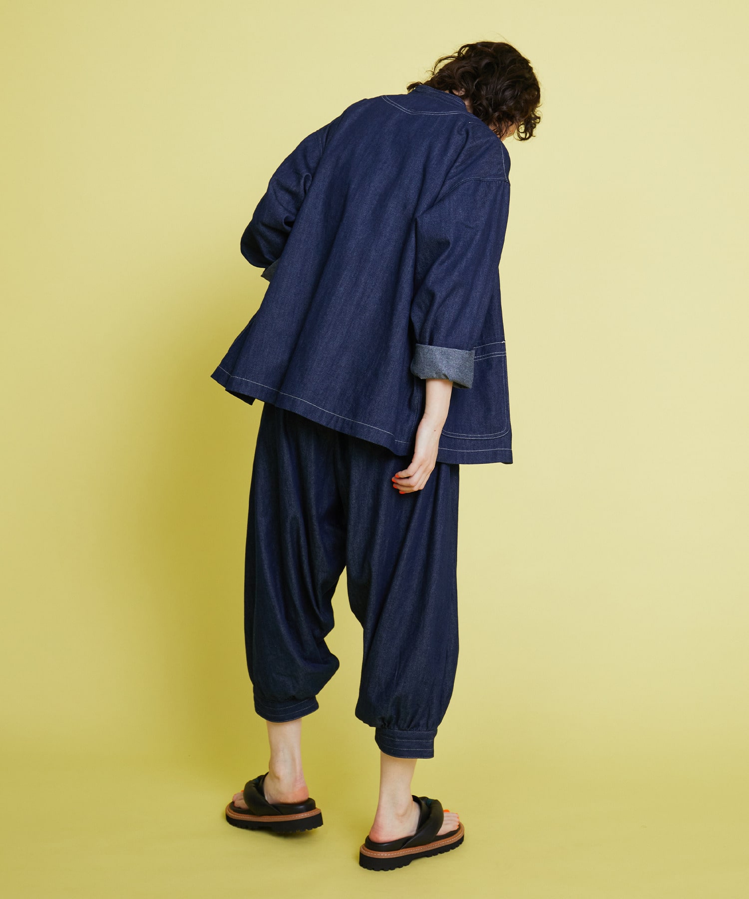 ライトデニム サルエルパンツ｜BIGI online store - ビギ オンラインストア