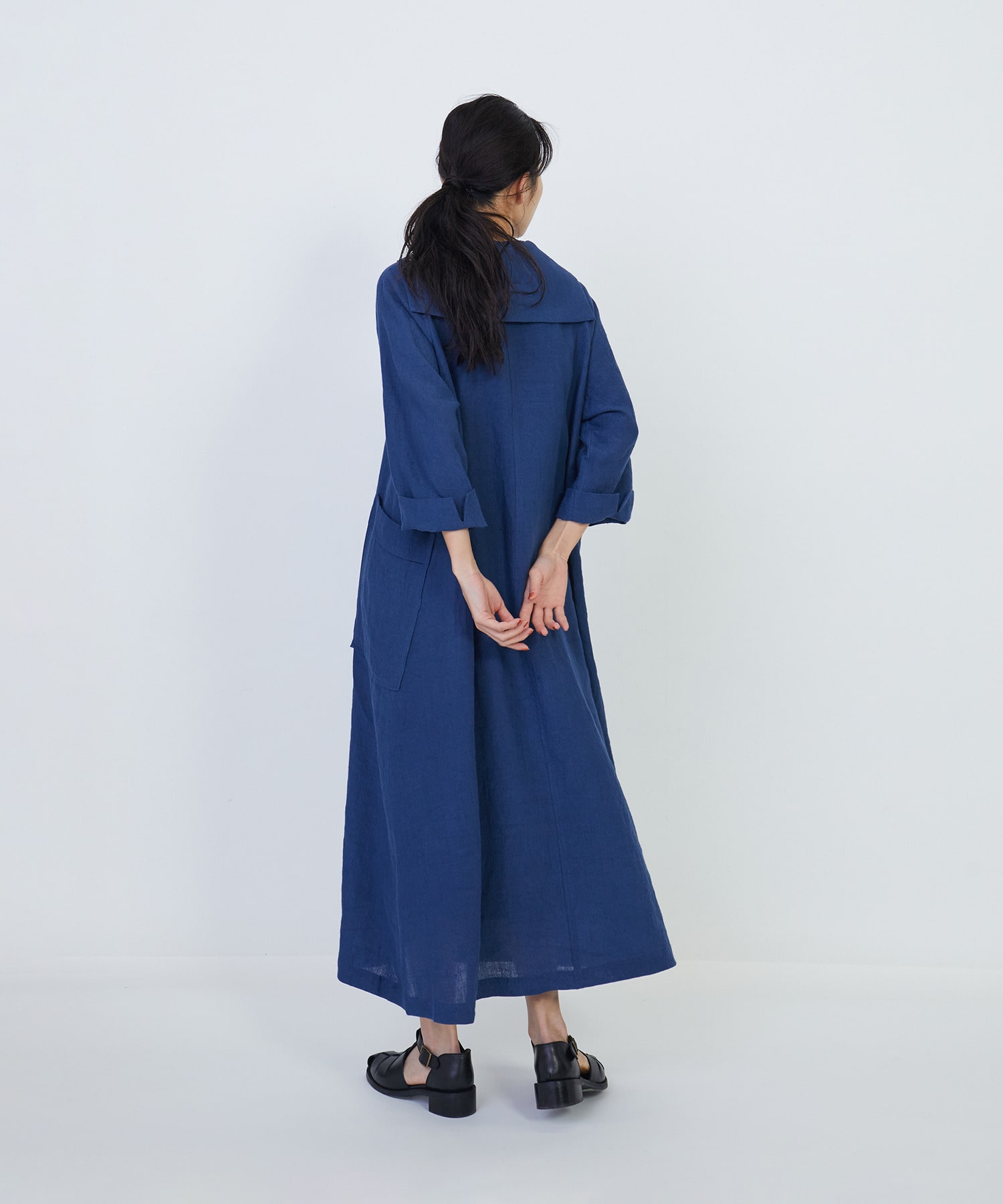 2BUY10%OFF｜グランジリネンセーラーカラーワンピース｜BIGI online