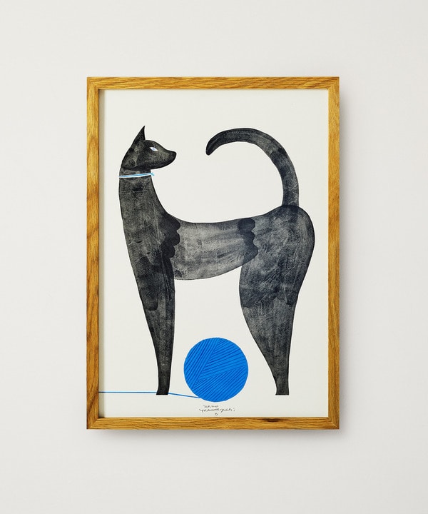 原画】山口一郎 ブルーバード ポストカードサイズ 原画】山口一郎