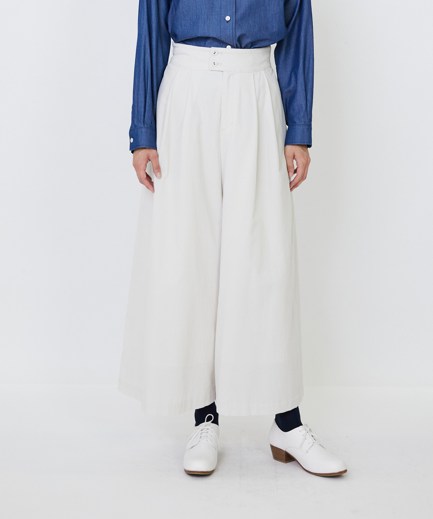 MTサイズ有り】コットン細コールガウチョパンツ｜BIGI online store