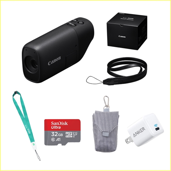 キヤノン 【日本野鳥の会特別セット】PowerShot ZOOM Black Edition＋