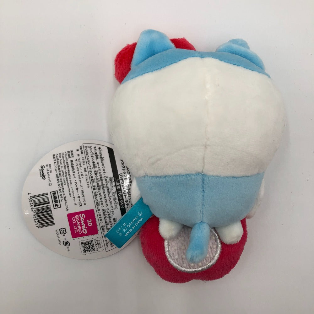 ハローキティコラボ ハチワレ・ハローキティ デスクトップから見守る