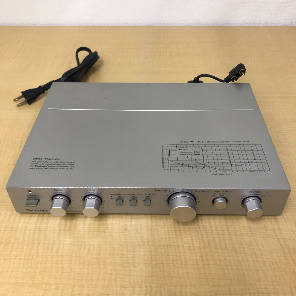 □Technics SU-C01 コントロール・プリアンプ 正常動作品