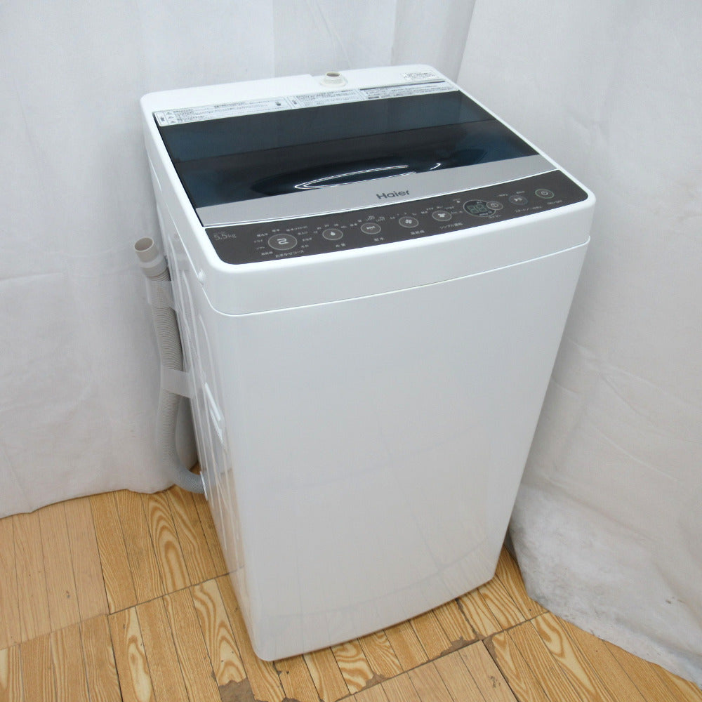 Haier ハイアール 全自動洗濯機 JW-C55A 5.5kg 2017年製 ブラック 簡易