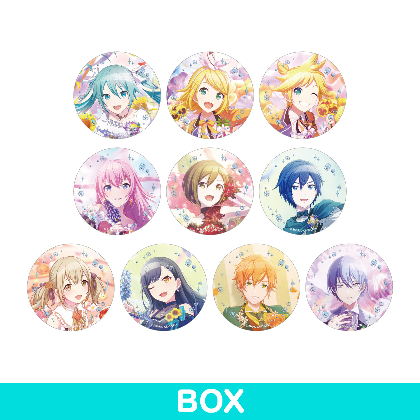 プロセカ缶バッジ白石杏バースデーアニバーサリー105個